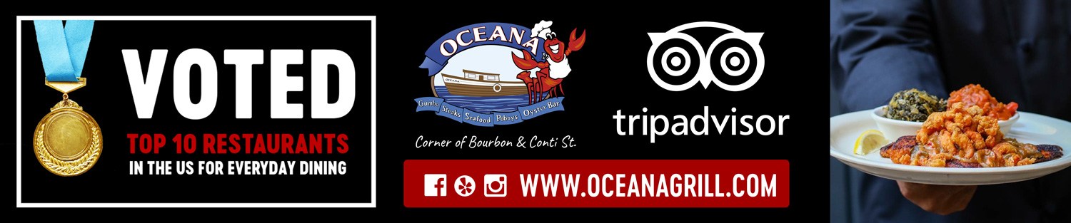 Oceana Grill - World Famous New Orleans Restaurant